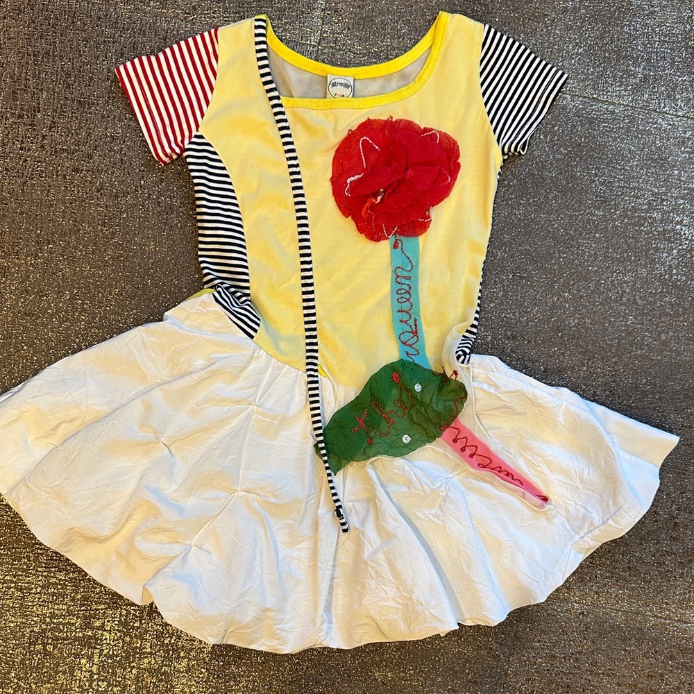 Save The Queen Yellow and Red Floral Top